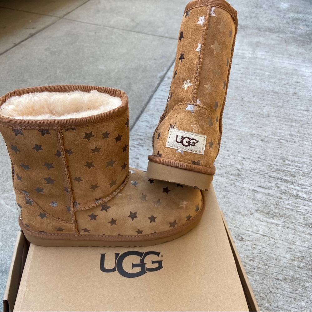 UGG AUTHENTIC KIDS STAR BOOTS Sz 3,4 new - Picture 5 of 13